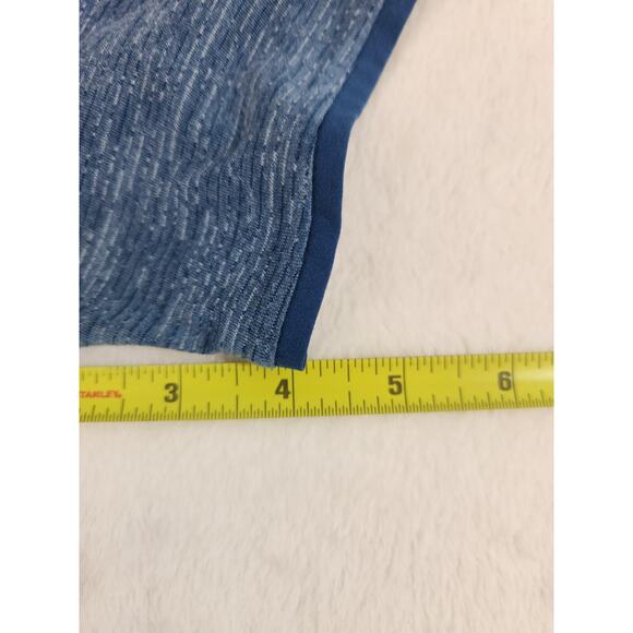 Under Armour Polo Shirt Mens Small Blue Short Sleeve Golf Athleisure Preppy - Picture 10 of 12